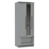 Beverly 2 Door 2 Drawer Wardrobe - Pendle Village Furniture